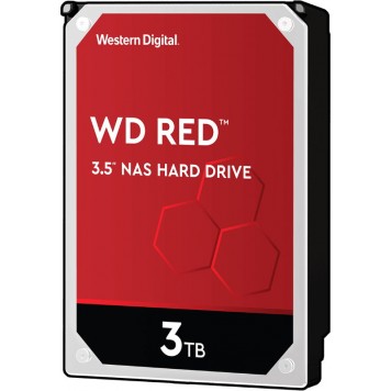 Жесткий диск HDD 3Tb Western Digital Red SATA3 3,5